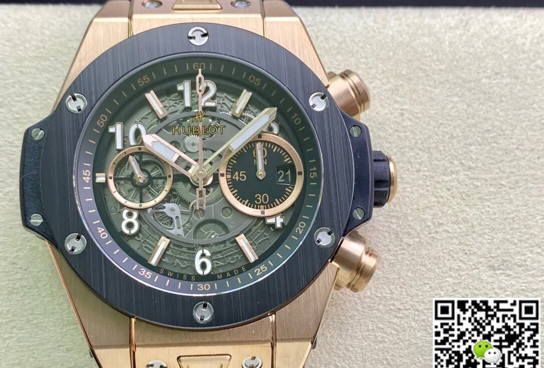 Hublot Big Bang 421.0X.1180.RX ZF Factory 1:1 Best Edition Replica Watch Black Strap